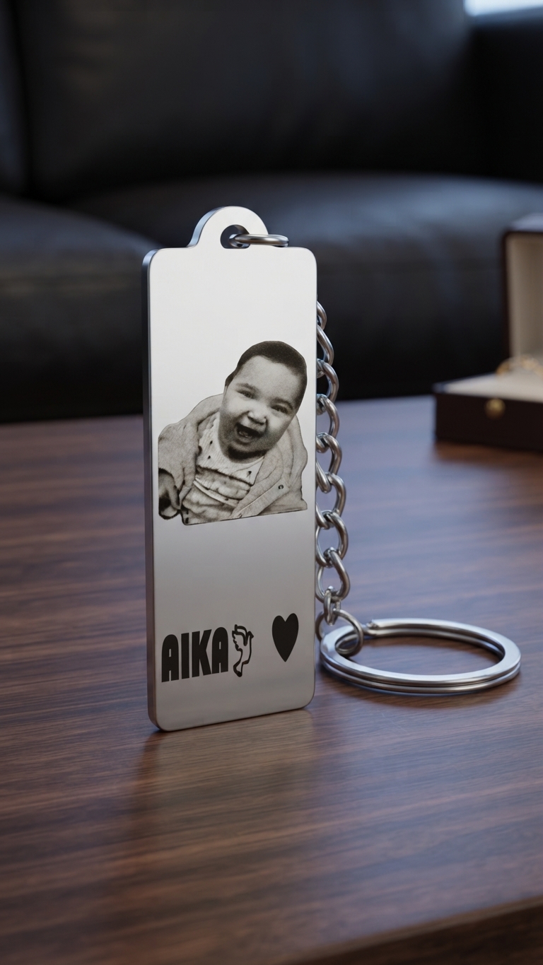 Modelo 6 de chaveiro ou pingente personalizado