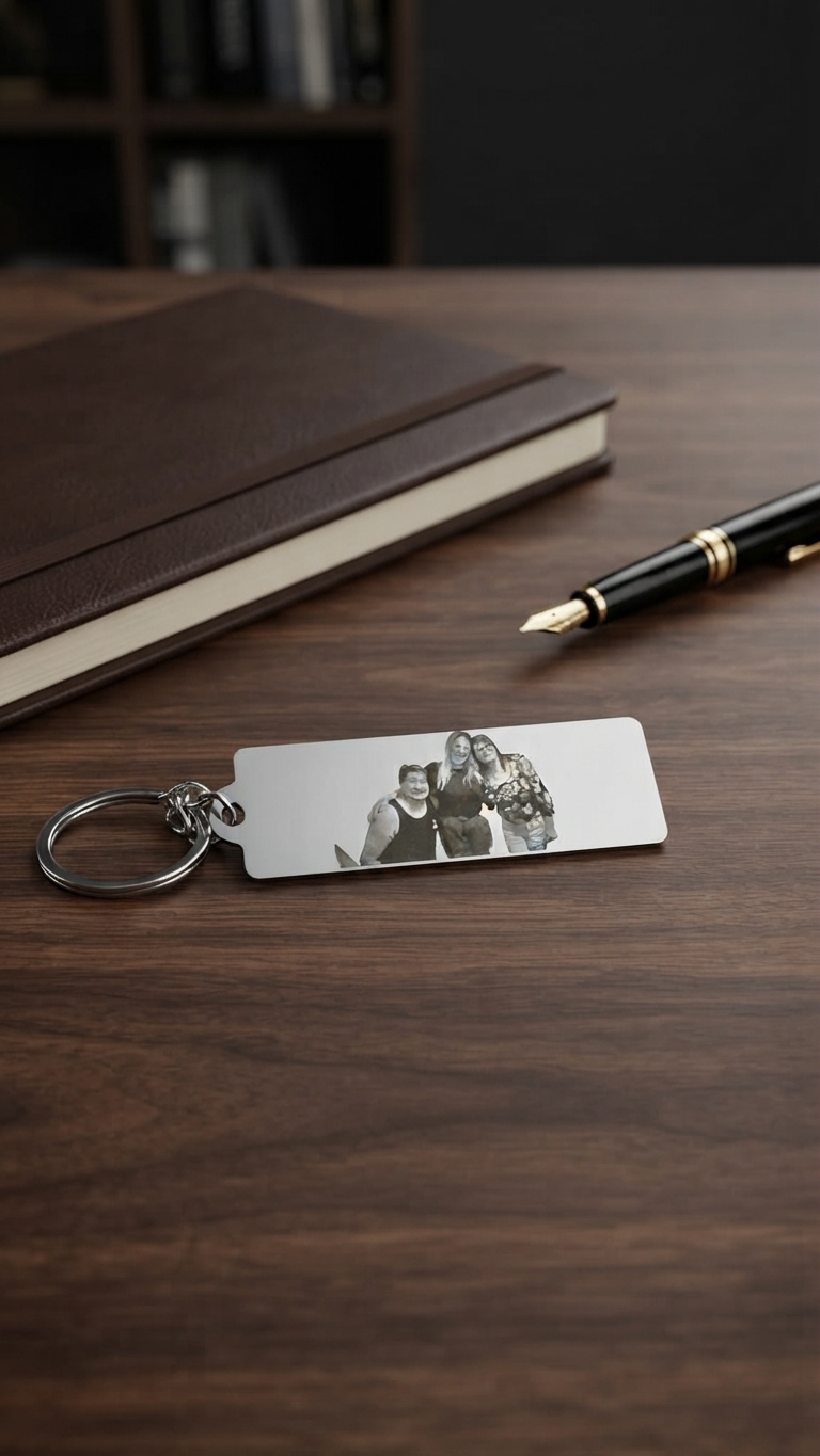Modelo 8 de chaveiro ou pingente personalizado