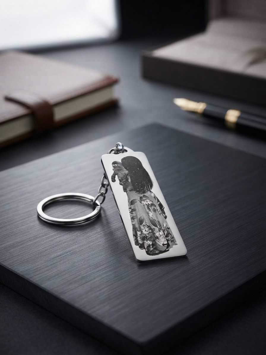 Modelo 9 de chaveiro ou pingente personalizado
